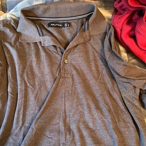 Nautica Long Sleeve Polo